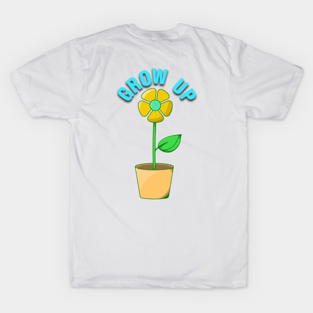 grow up icon flower by perfunctory